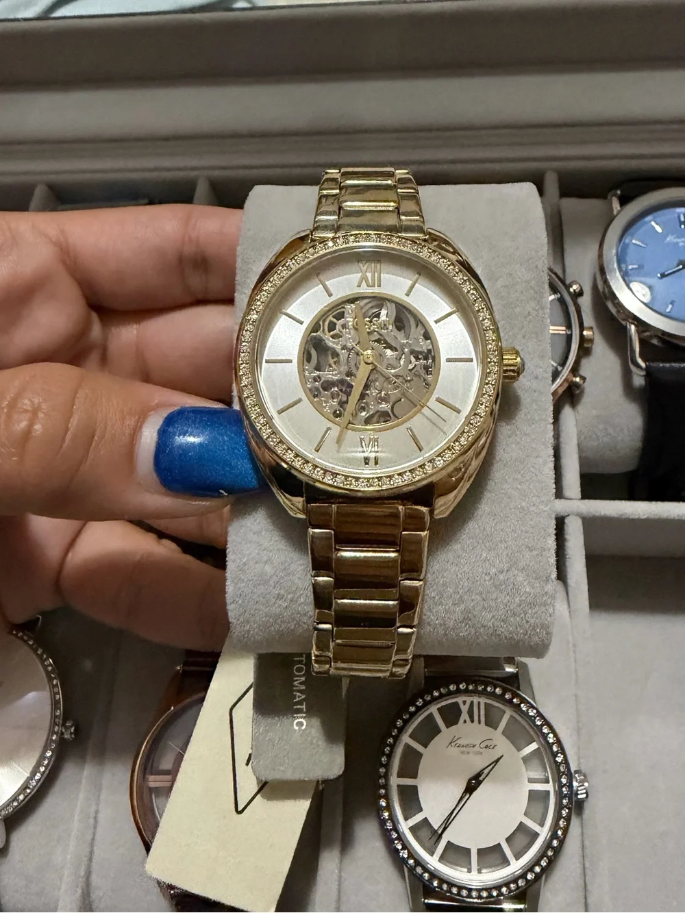 Fossil Vale Gold Watch
